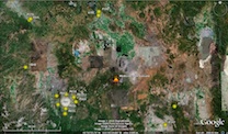 Map of cluster volcano-mlake-distal